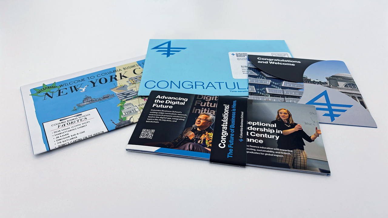 Columbia University Admitted Package